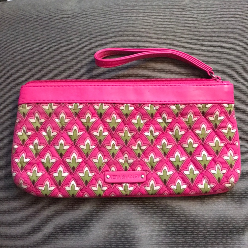 Vintage Vera Bradley wristlet fabric purse